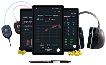 A portable and robust occ health audiometer for occupational hearing care