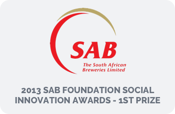 1st Prize for SAB social innovation awards 2013