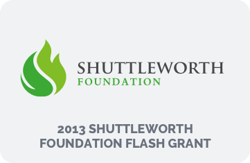 Shuttleworth foundation Flash grant 2013